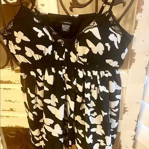 rue21 Butterfly Tank Top.